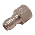 General Pump D11008 Zinc-Plated Hardened Steel Quick Disconnect Plug
