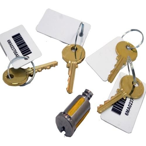 lock with 4 keys