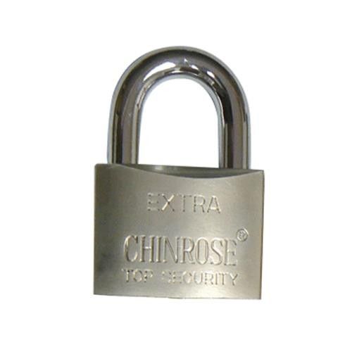 chrome padlock