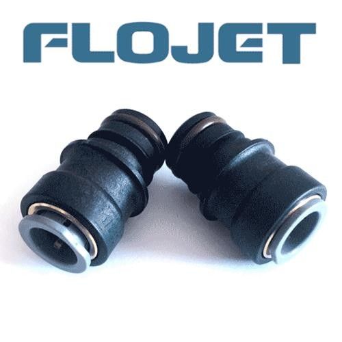 Quad Port Fittings for FLOWJET Quad Water Pumps 1/2" Hose Barb - Straight 