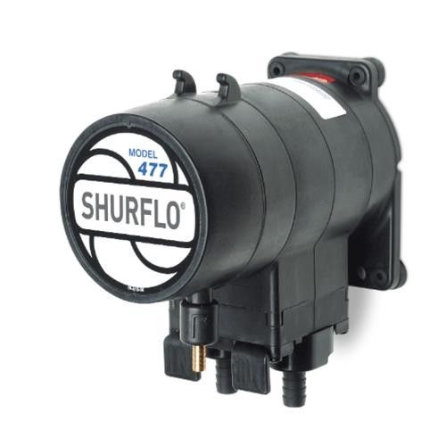 Shurflo Polypropylene Air-Driven Injection Diaphragm Pump 0.6 GPM Max. 