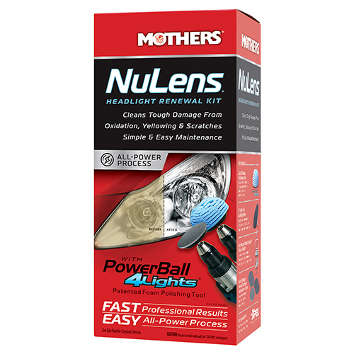 RENEW 1点 エッセンス2点 NuLens Headlight Renewal Kit, 6pk | Mothers 07251| Kleen-Rite