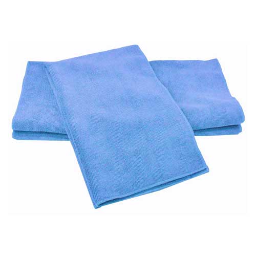 12 pack new microfiber towels cleaning towels plush 16x16 300 gsm lint free blue 