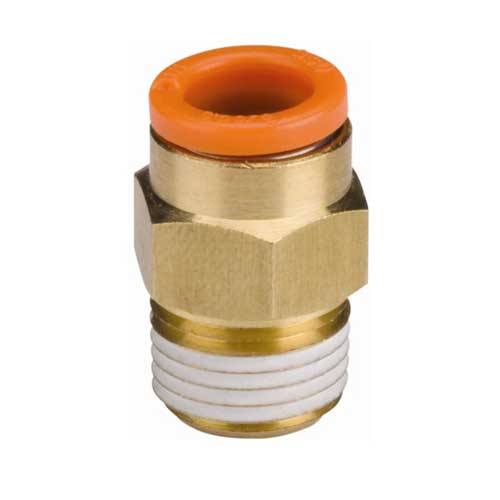 SMC 1/2" Pneumatic T Connector Fitting Air Line 