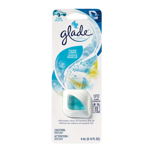 Glade Vent Oil Air Freshener - Clean Linen - Kleen-Rite
