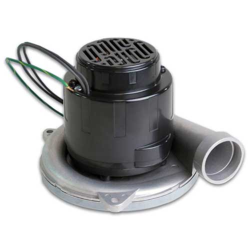 p/n 119918-00 2-stage Ametek Vacuum Motor 230 volts ball/ball tangential