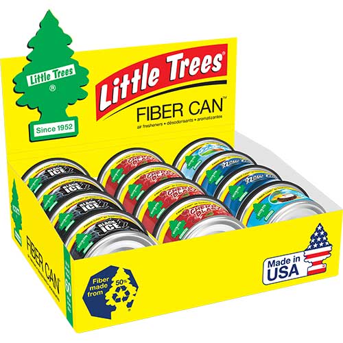 Little Trees Ucd 170 24 Fiber Can Air Freshener Display Whole Car Air Fresheners